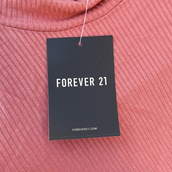 Forever 21 - Pink Ribbed Bodysuit Size Large - Picture 9 of 13